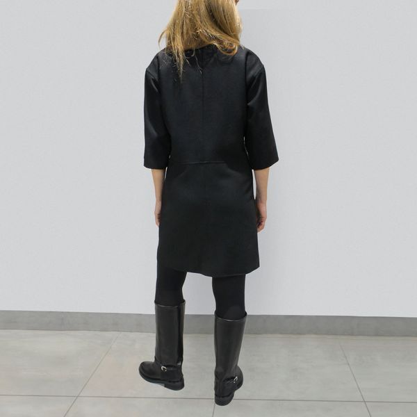 СУКНЯ dress-flanel-black-m фото