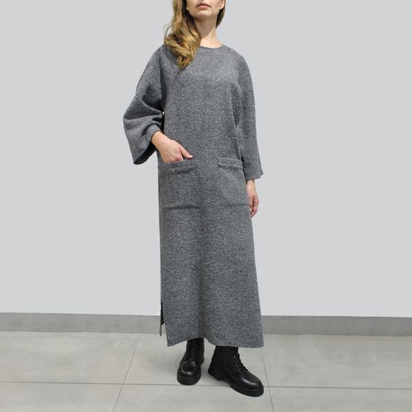 СУКНЯ БУКЛЕ dress-wool-grey-s фото
