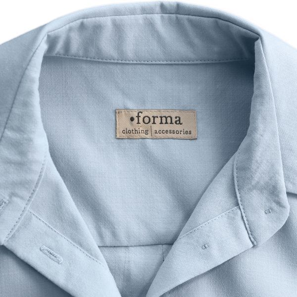 СОРОЧКА shirt-blue-wool фото