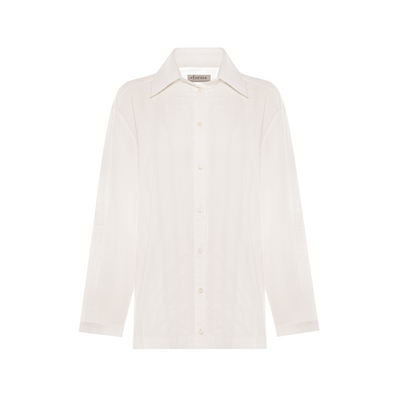 TEXTURED COTTON SHIRT, S-M