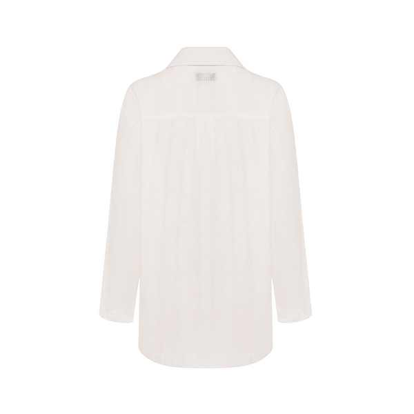 TEXTURED COTTON SHIRT, S-M